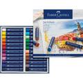 Faber-Castell Creative Studio Oil Pastel Set, 24-Colors